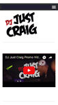 Mobile Screenshot of djjustcraig.com